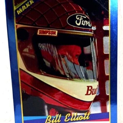 BILL ELLIOTT 1994 Maxx Premier Series Jumbos NASCAR Trading Card #1