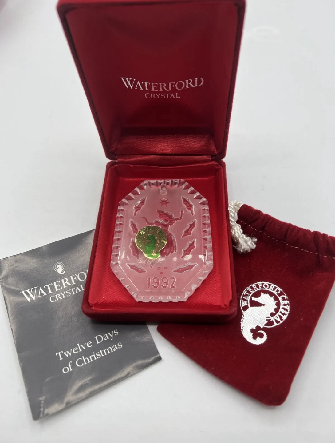 Comme Neuf, Rare Dans Un Ensemble Complet ~ Cristal De Waterford 12