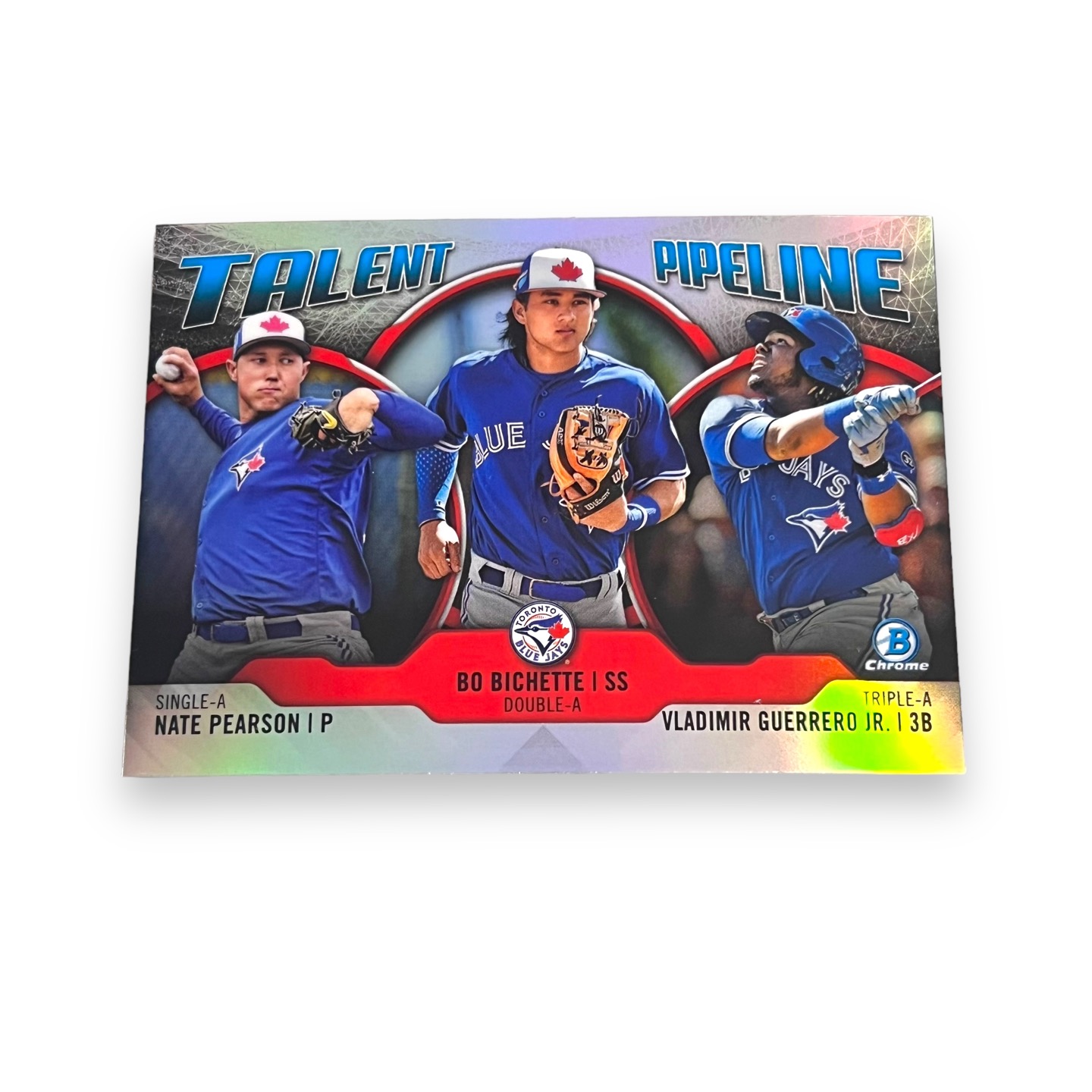 Vladimir Guerrero Jr Bo Bichette 2019 Bowman Chrome Talent Pipeline