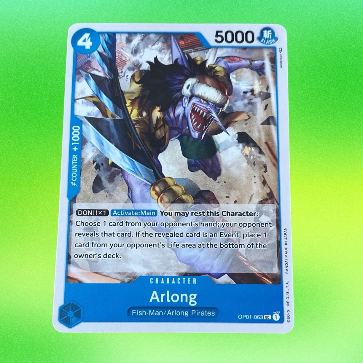 Arlong OP Card 2
