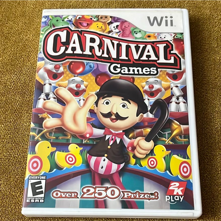 Nintendo Wii Carnival Games VideoGames