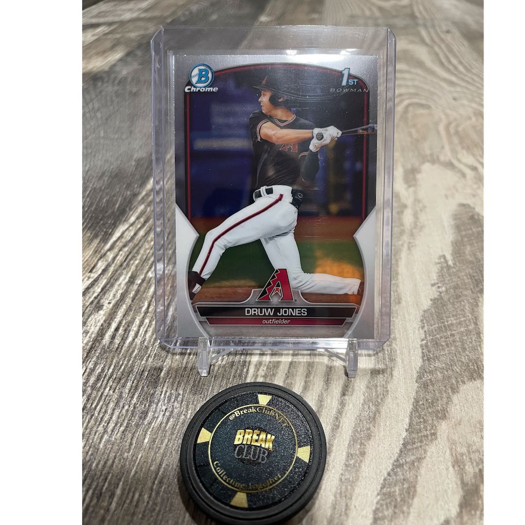 Druw Jones 2023 1st Bowman Chrome Diamondbacks