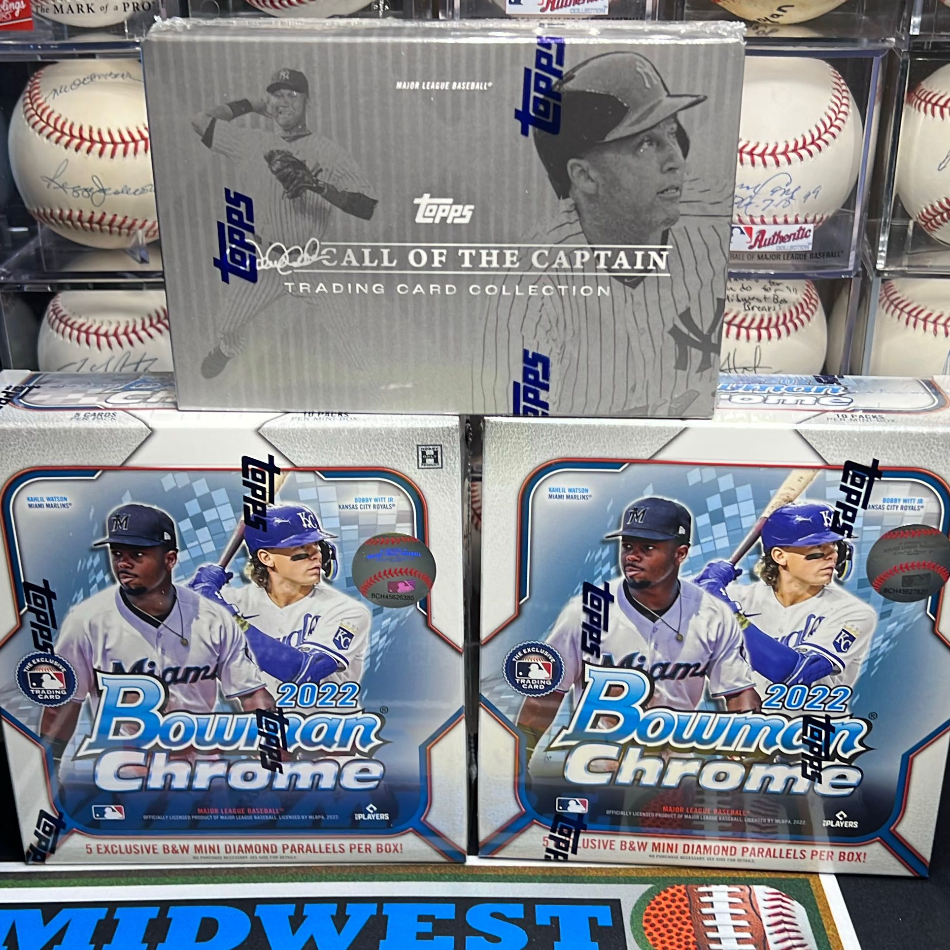 ‘22 Bowman Chrome Lite/ Call of the Captain 3 box break