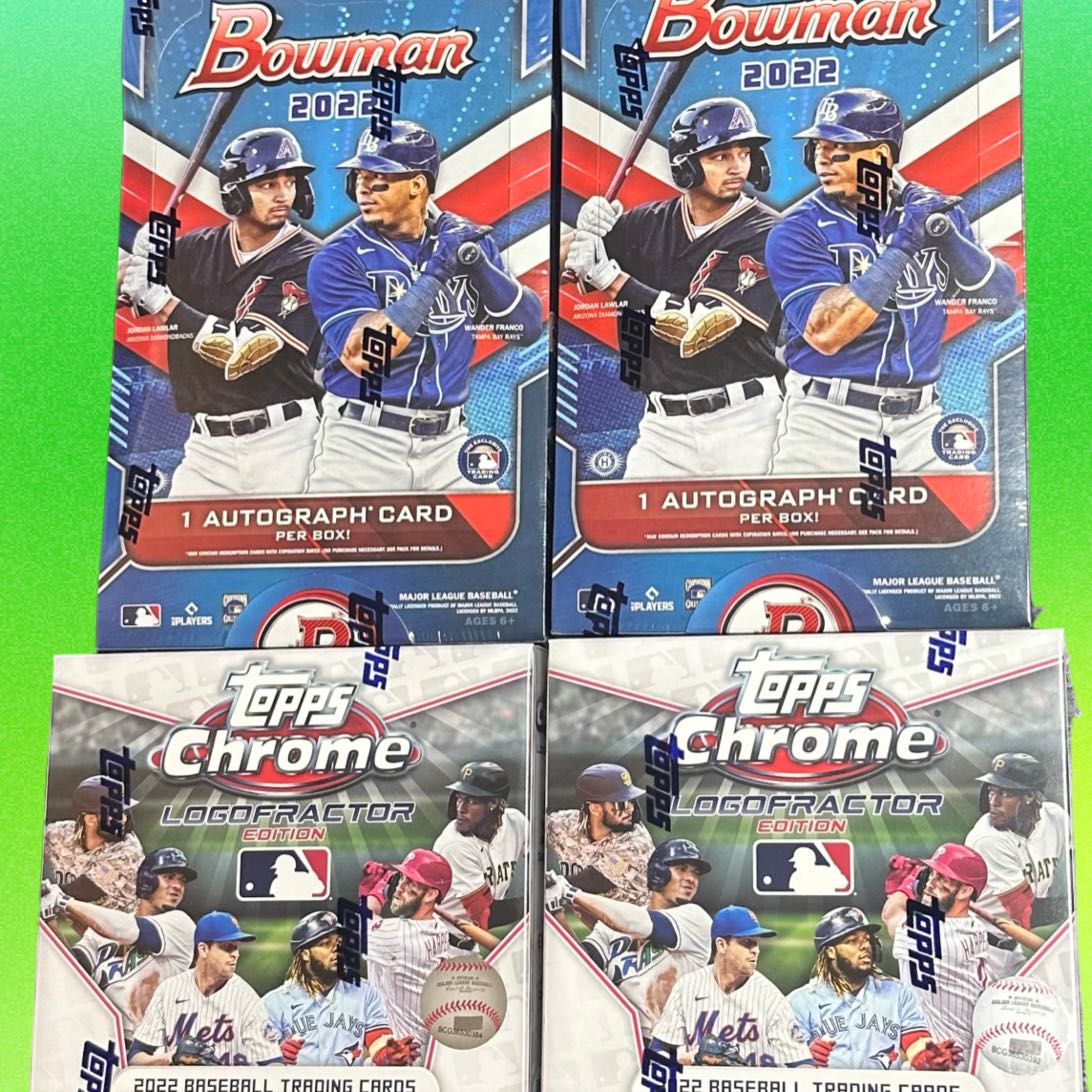 Seattle Mariners 2022 Bowman x 2022 Topps Chrome Logofractor Edition