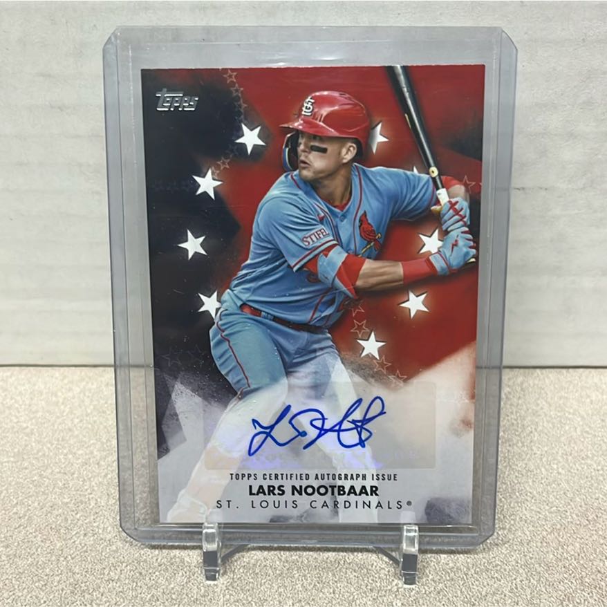 2022 Topps Lars Nootbaar Auto PSA 9
