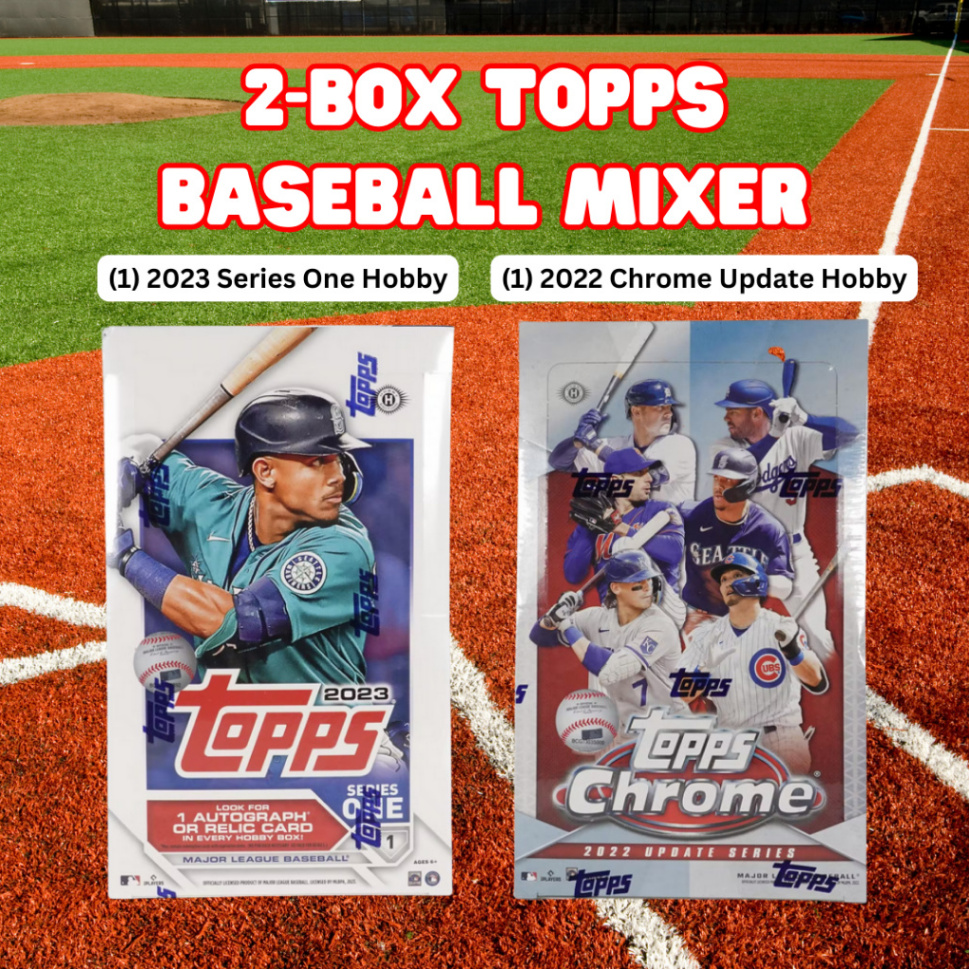 Kansas City Royals - 2-Box Topps Baseball Mixer - (1) '23 Series One ...