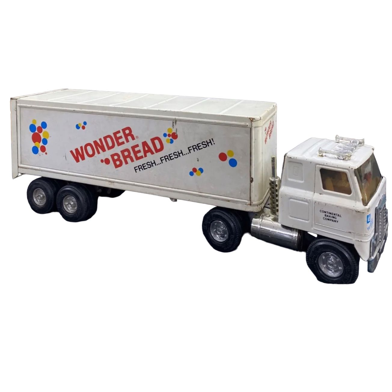 Vintage ERTL Metal Toy Semi Truck Hostess/Wonder Bread