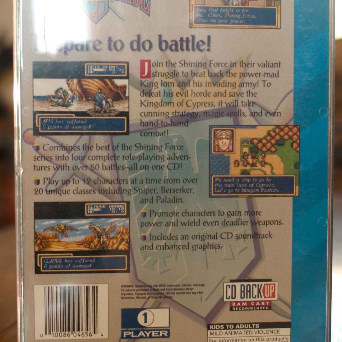 Shining Force - Sega CD