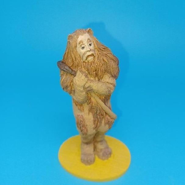Wizard of Oz "Cowardly Lion" Figurine 1939 Loews 1988 Turner Franklin Mint