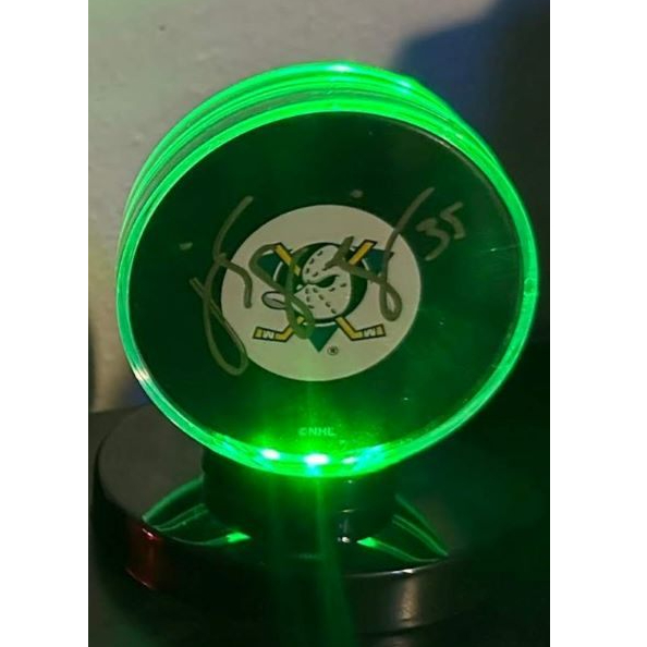 LED Hockey Puck Display Holder