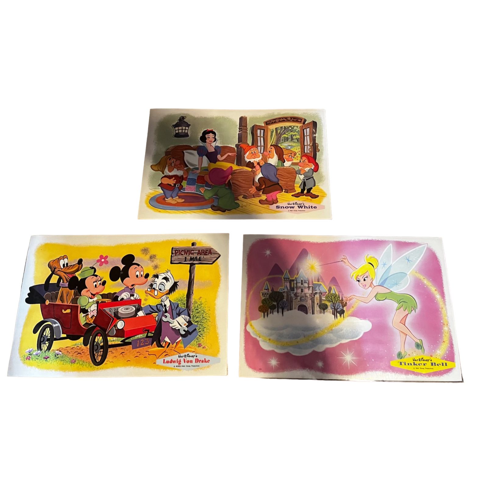 Vintage Disney Placemats