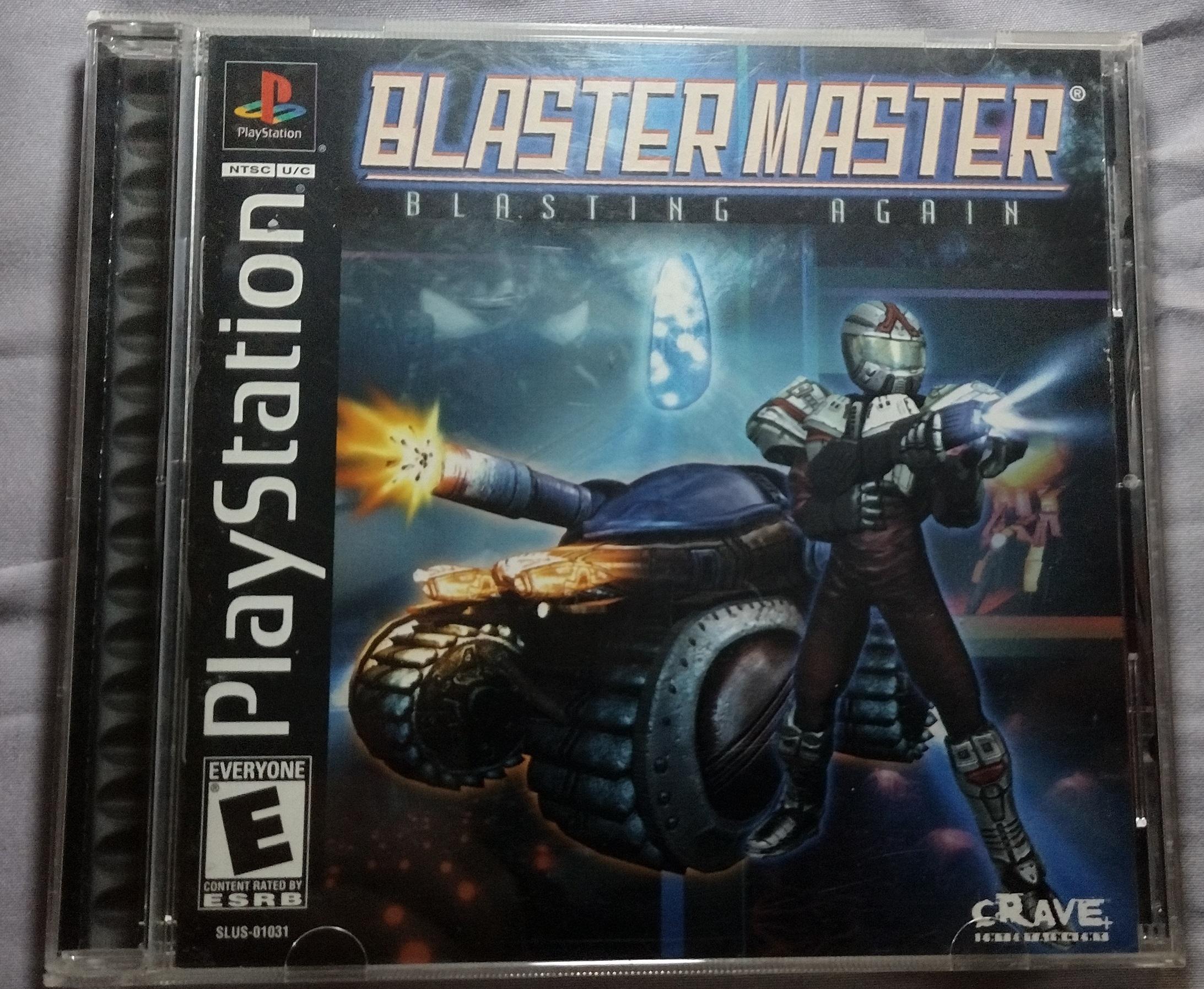 Blastermaster blasting again PS1 CIB