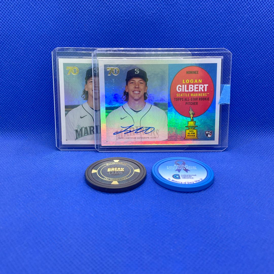 2021 Topps Rookie Cup Logan Gilbert Auto