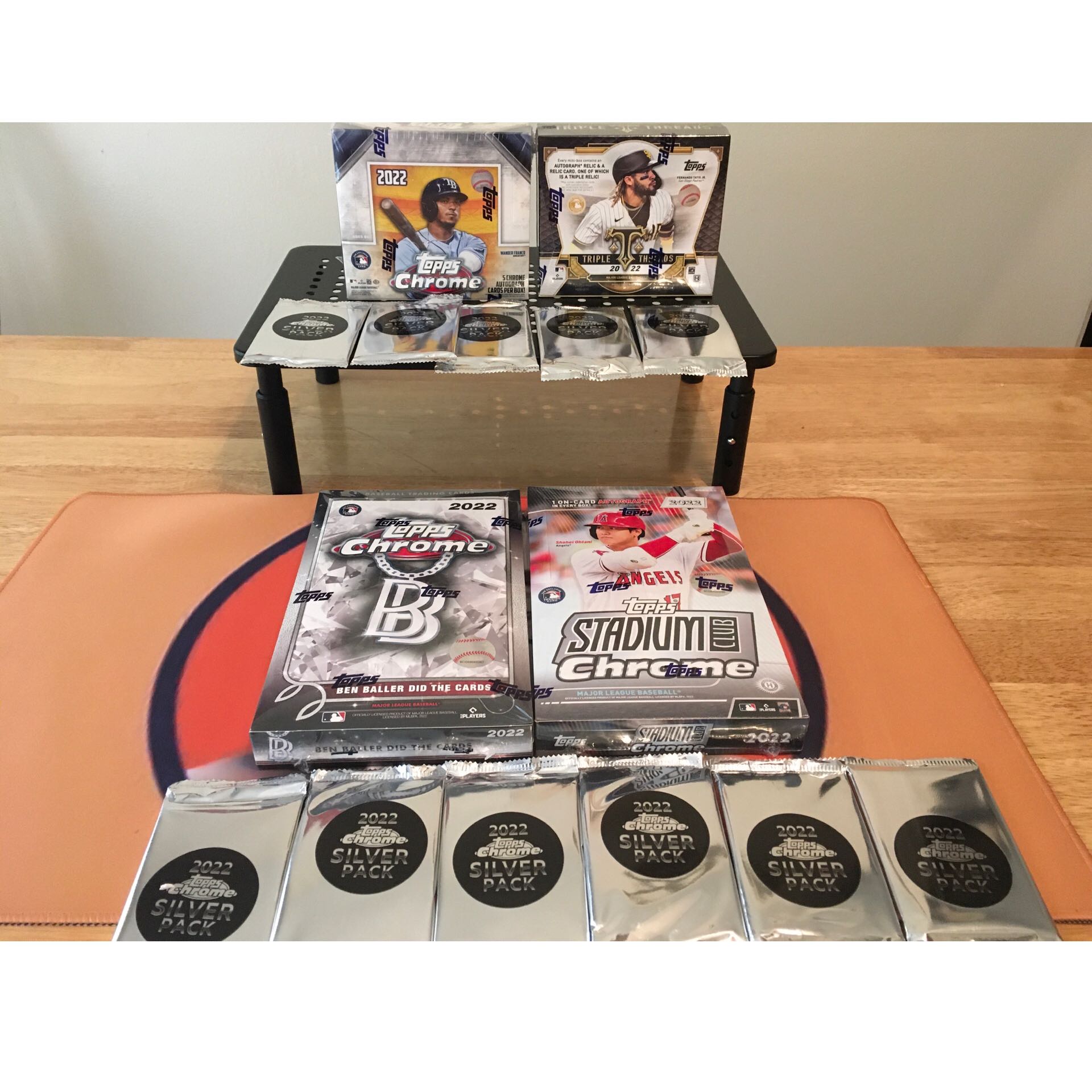 2022 Best Of Topps 4 Box +11 Silver Packs PYT