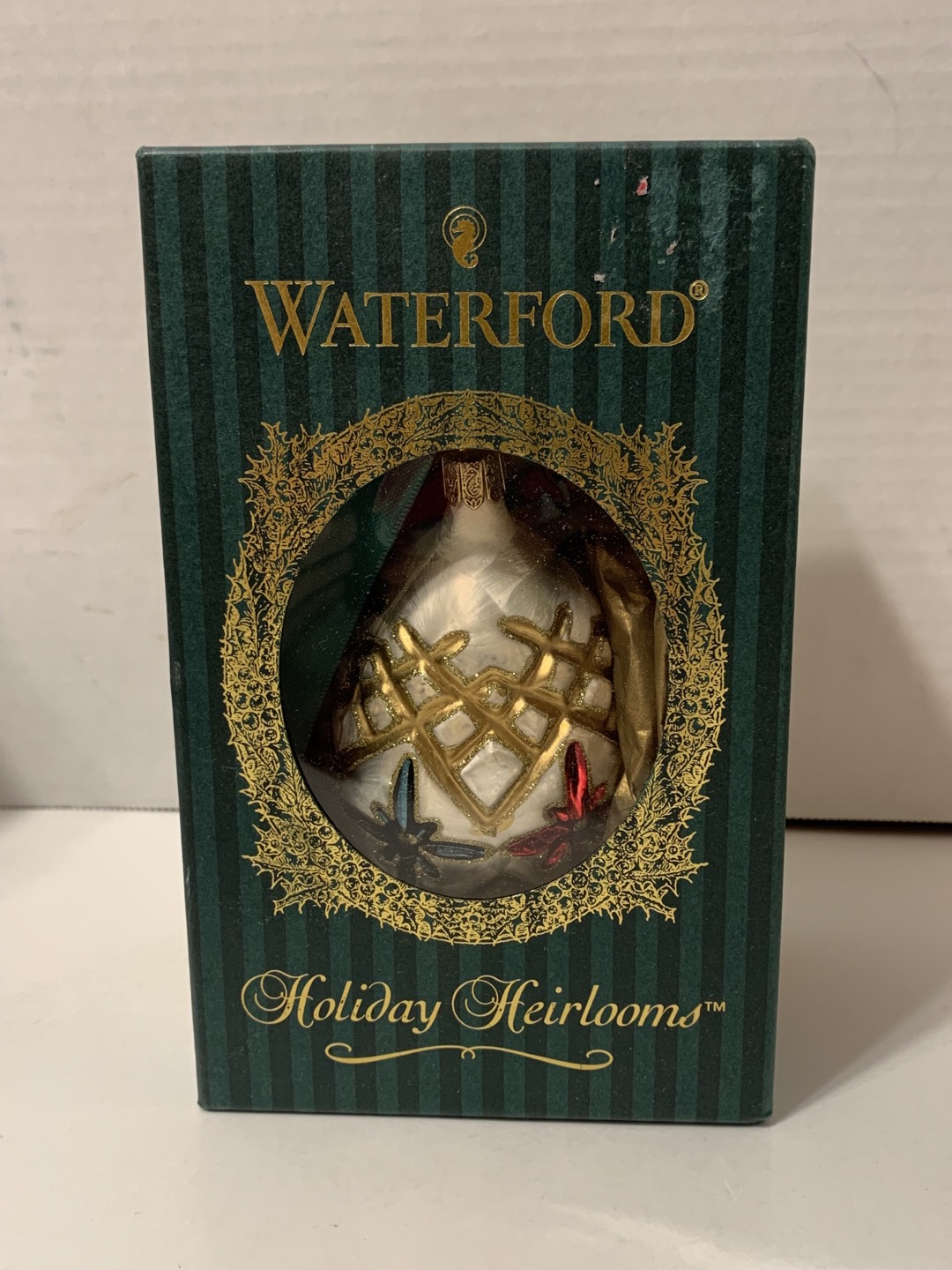 Waterford Holiday Heirlooms Limited Edition Christmas Star Egg Ornament