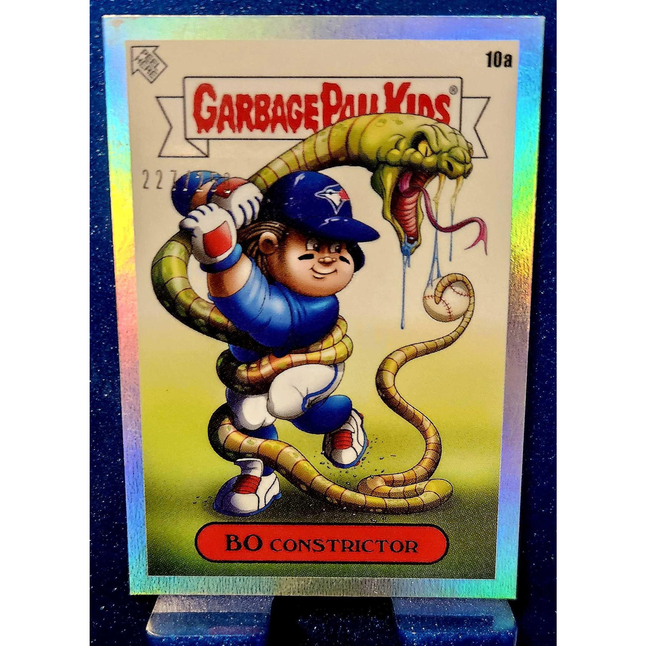Garbage Pail Kids Bo Constrictor Holographic Card 10a /250