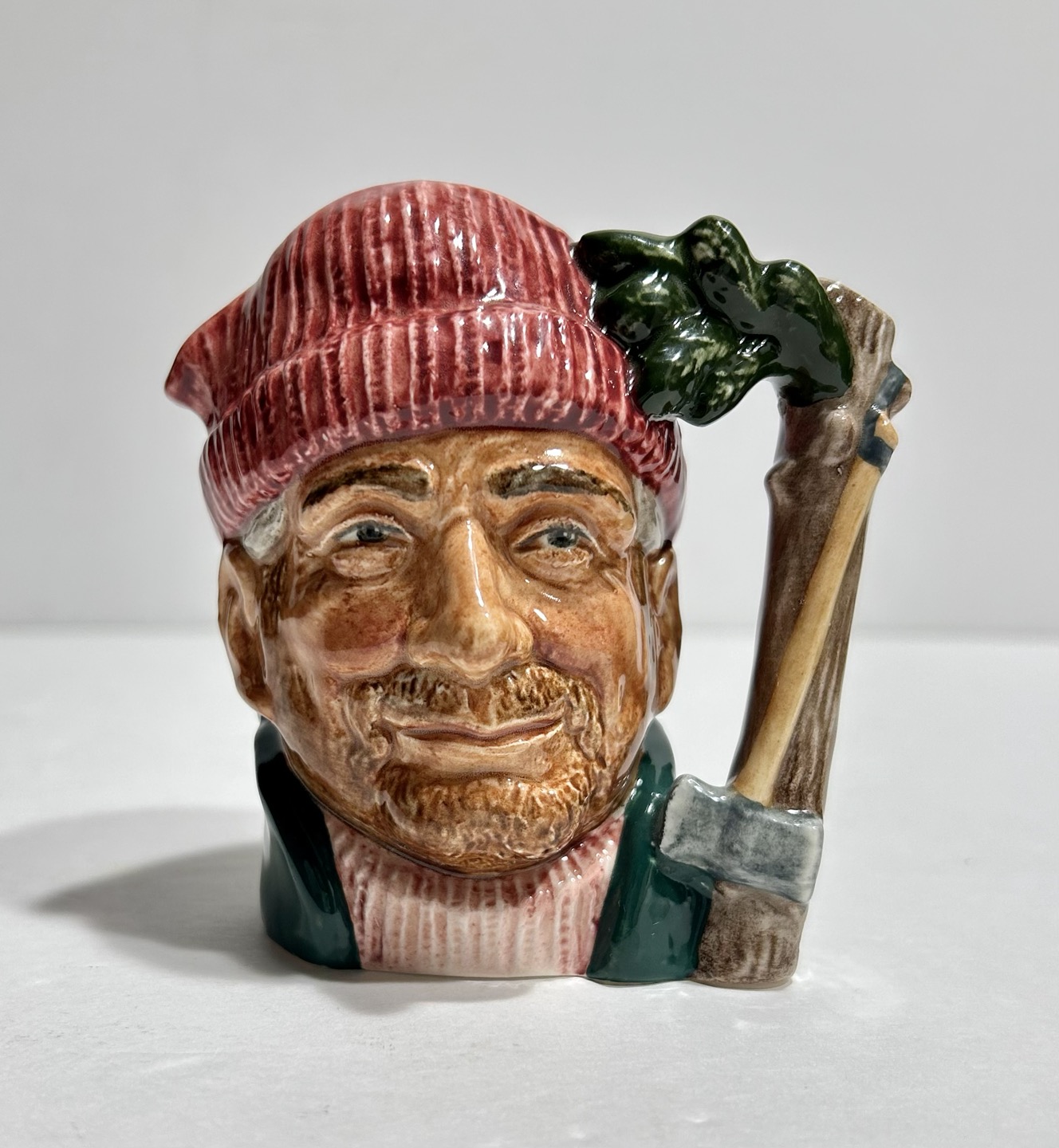 VTG Royal Doulton Toby Character Mug Jug The Lumberjack Small 1966