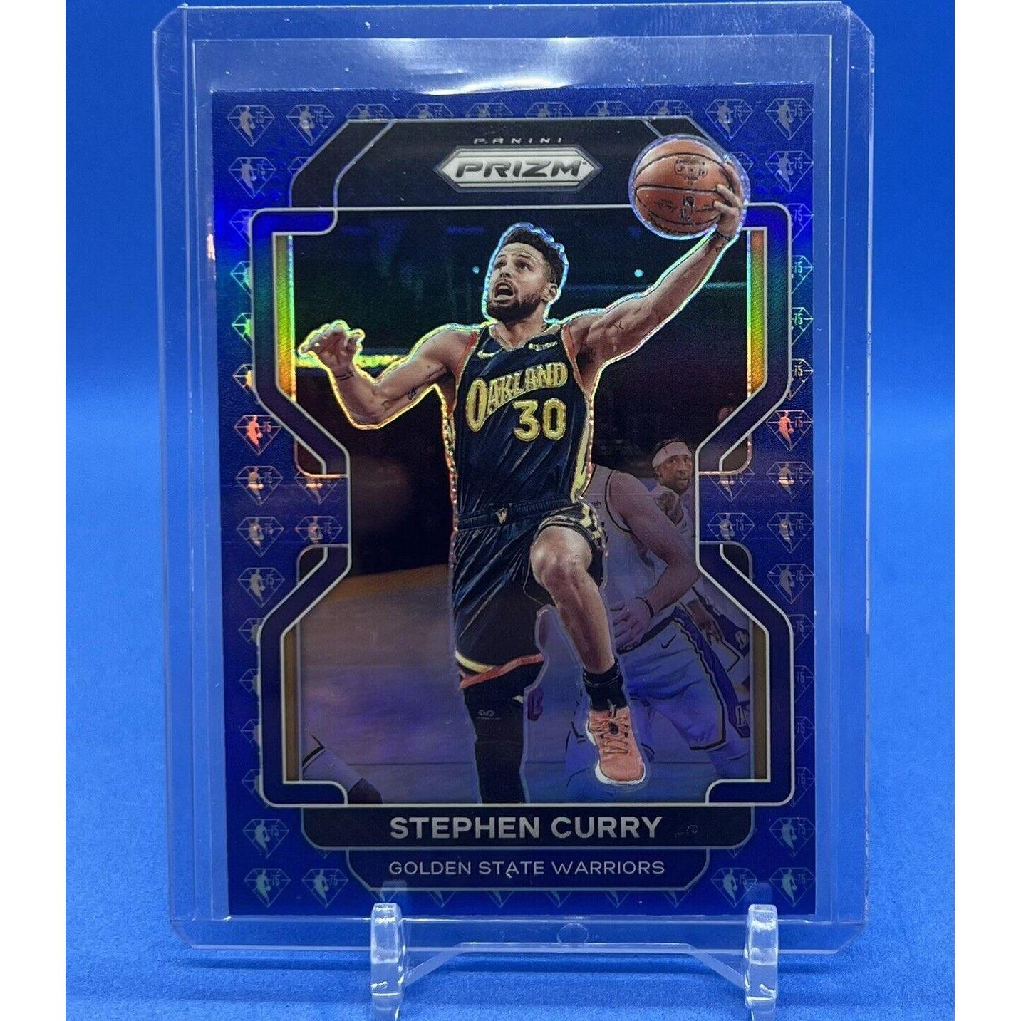 その他 Steph Curry Prizm 75th Anniversary 2021-22 Panini Prizm Stephen Curry 75th Anniversary Logo SSP