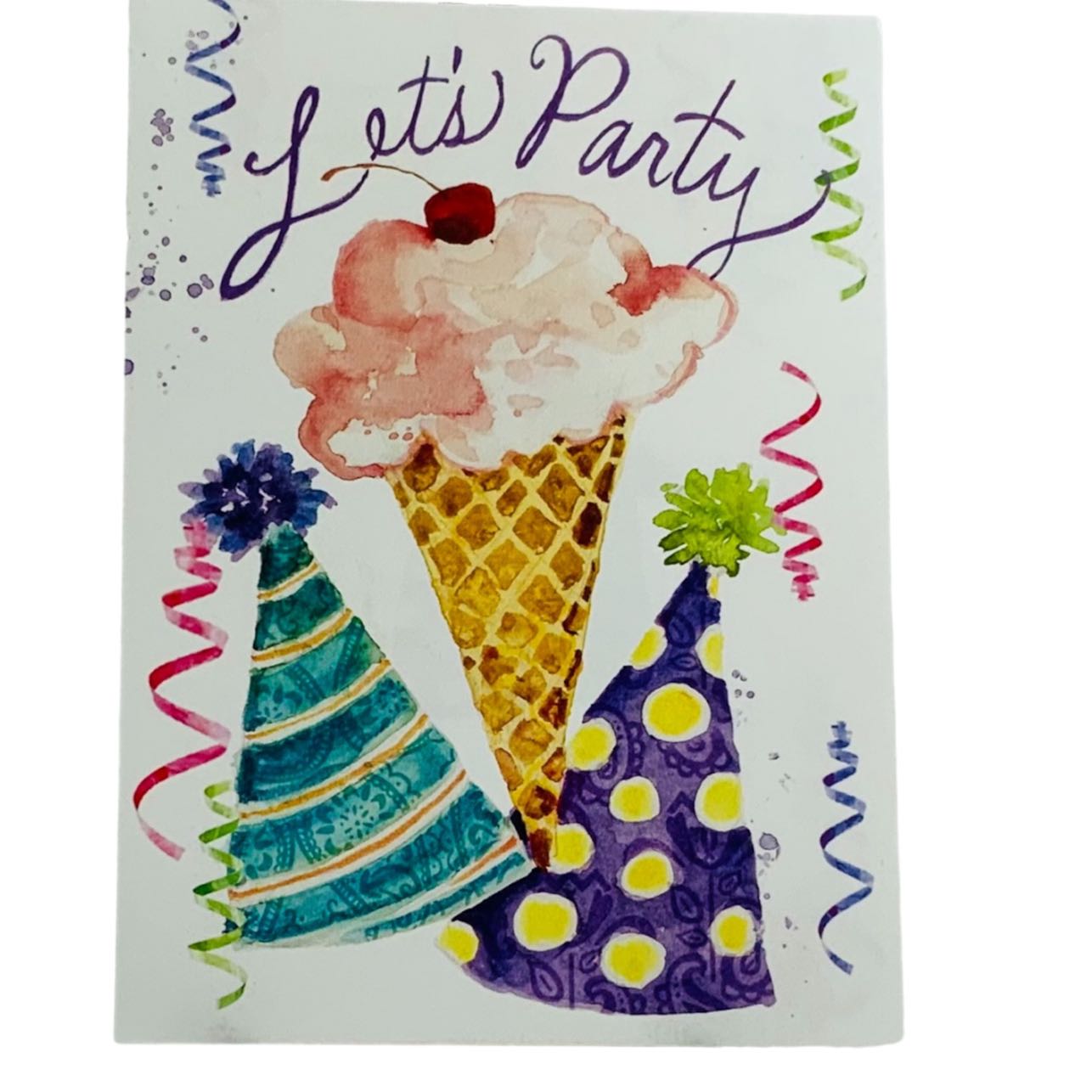 Vintage Happy Birthday Greeting Card