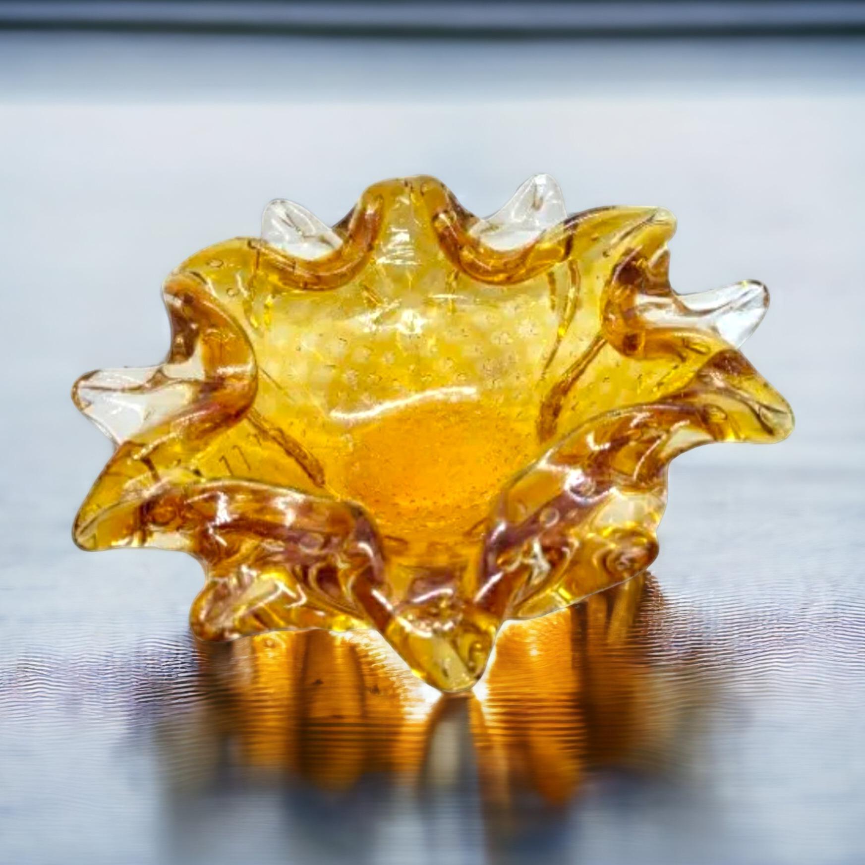 エナメル 金彩 ヴェネチアングラス MURANO 1950s ヴィンテージ エナメル彩 ヴェネチアングラス MURANO