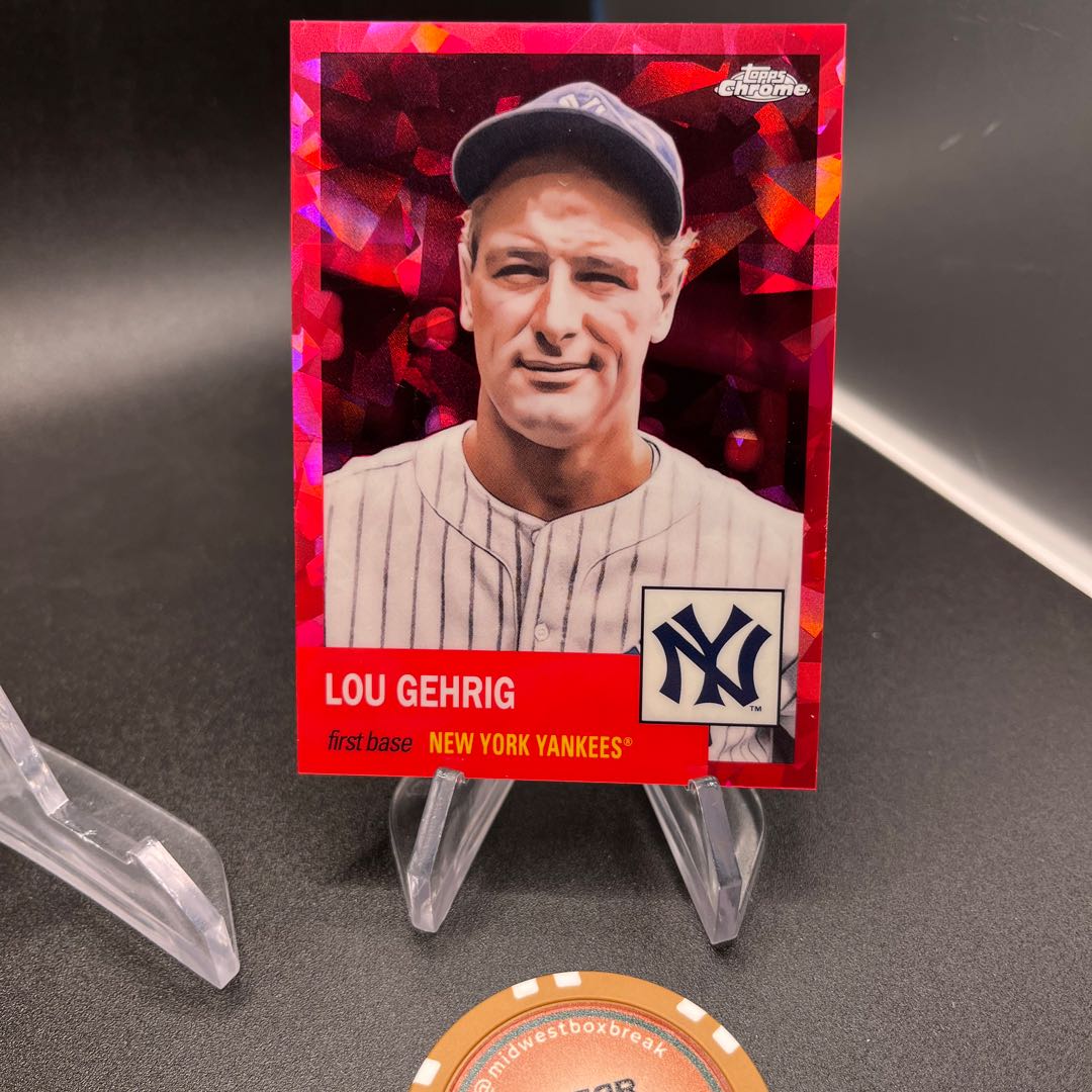 Lou Gehrig /100 2022 Platinum Anniversary New York Yankees