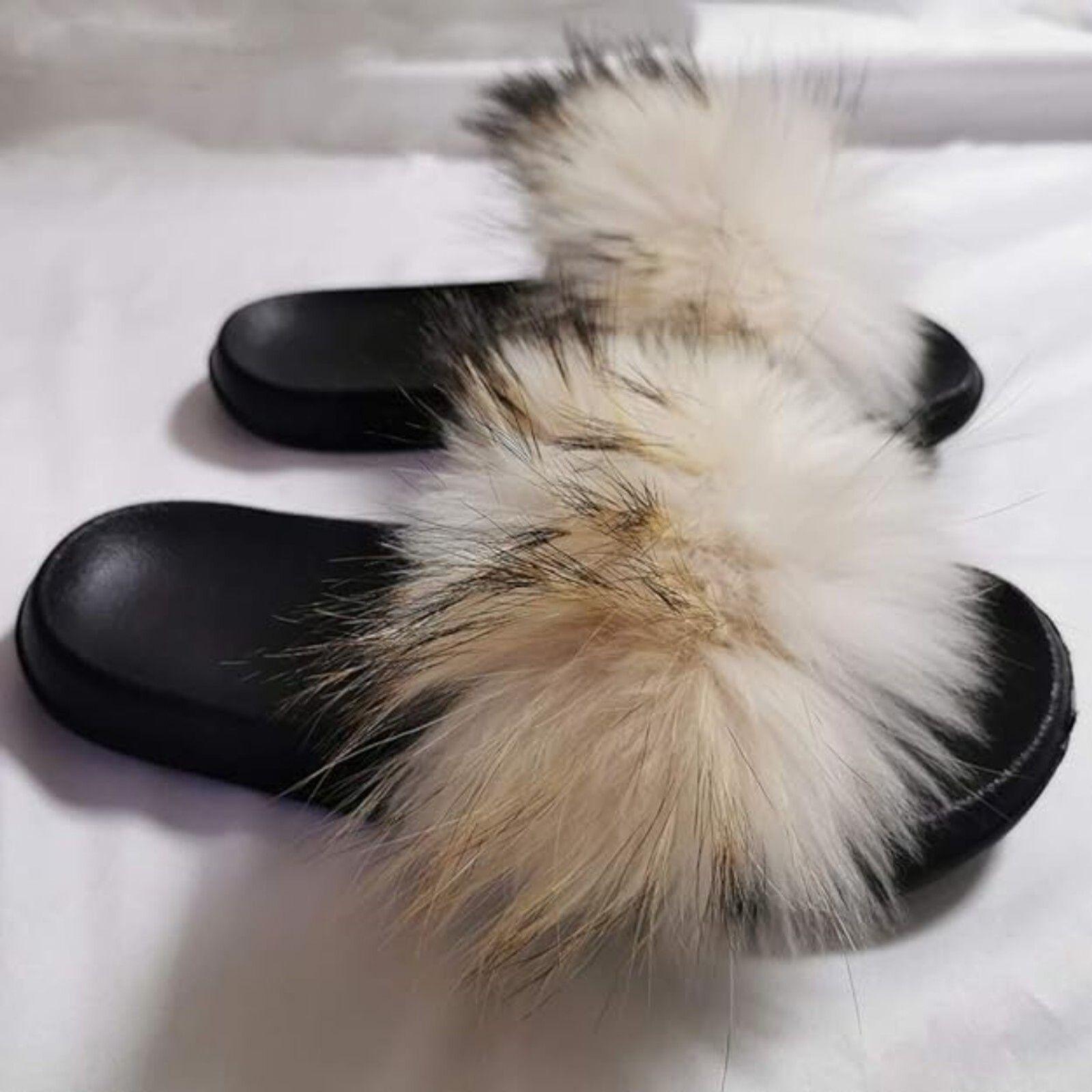 racoon slippers