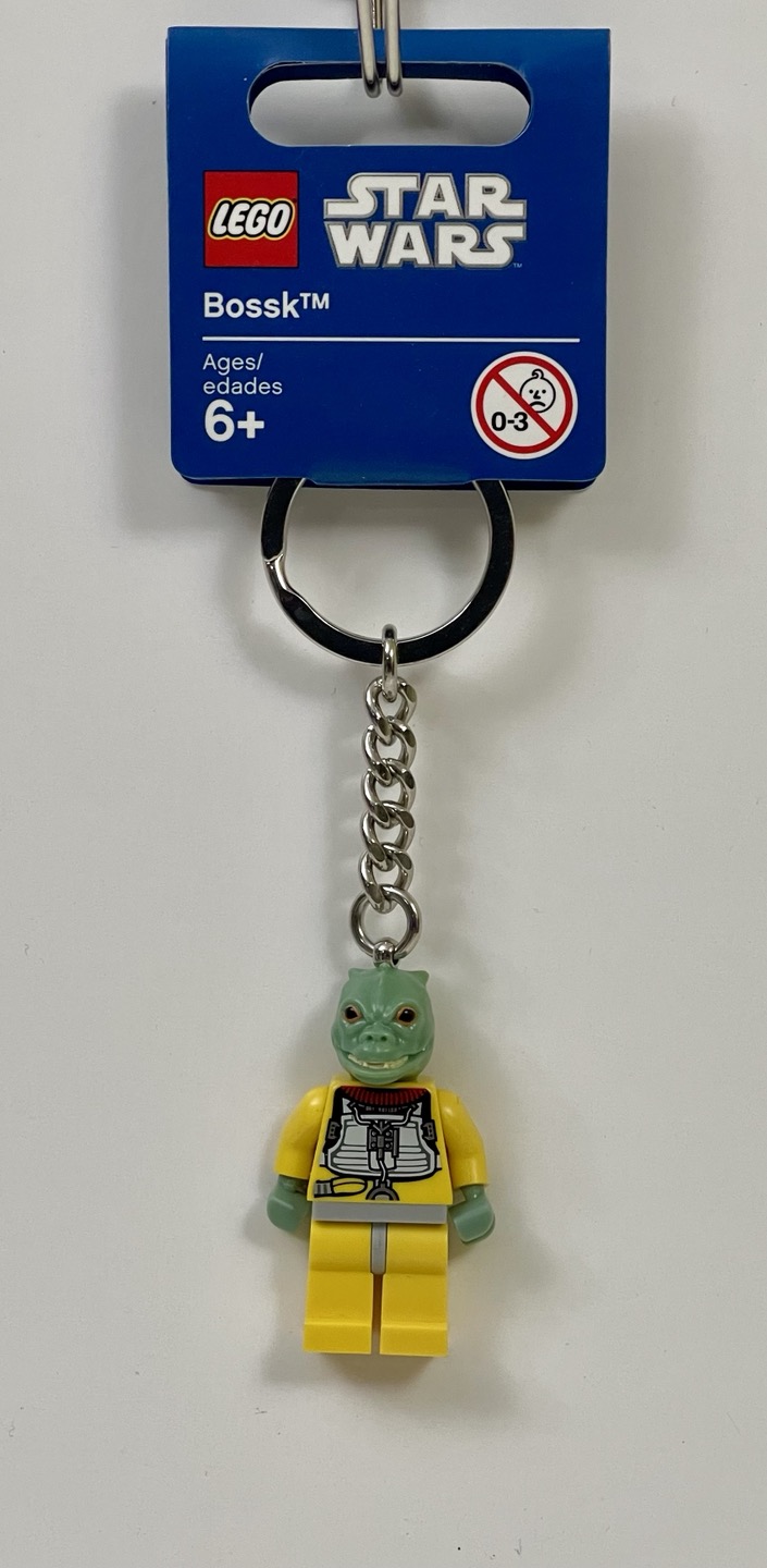 Star Wars LEGO Minifigure BOSSK Bounty Hunter Keychain / Charm ...