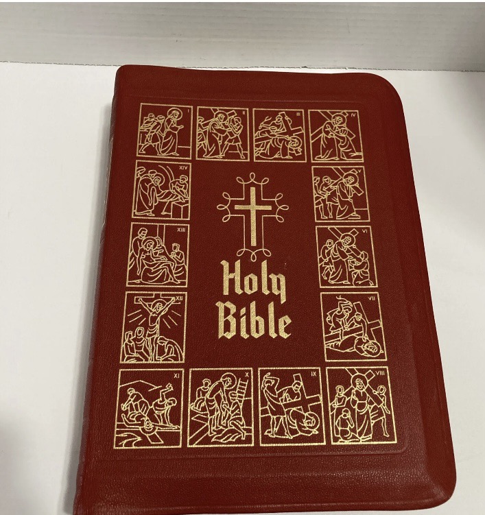 1951 Catholic Home Edition Holy Bible Illustrations Celebrated Old Masters 1951 catholic home edition holy bible illustrations celebrated old masters
