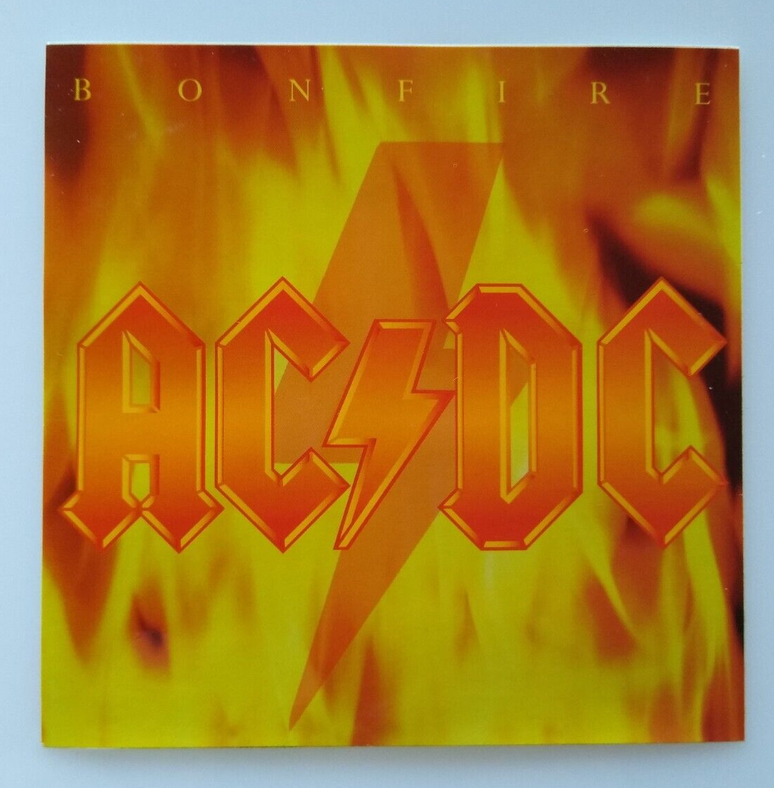AC/DC Bonfire Sticker Decal Vintage 1997 Original Decal Hard Rock Music ...