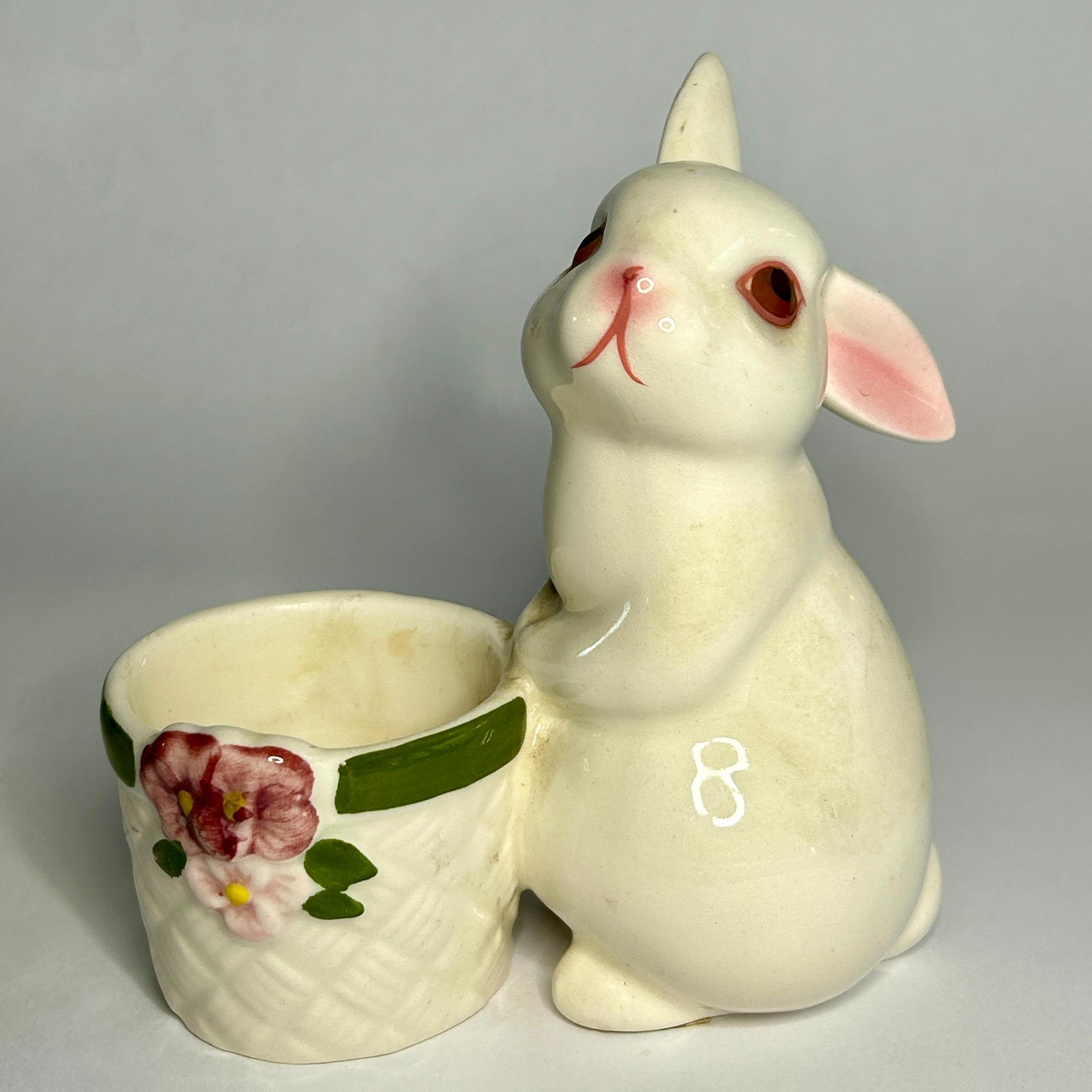 1980 Vintage Ceramic Sunny Bunny Votive Candle Holder, collectible ...