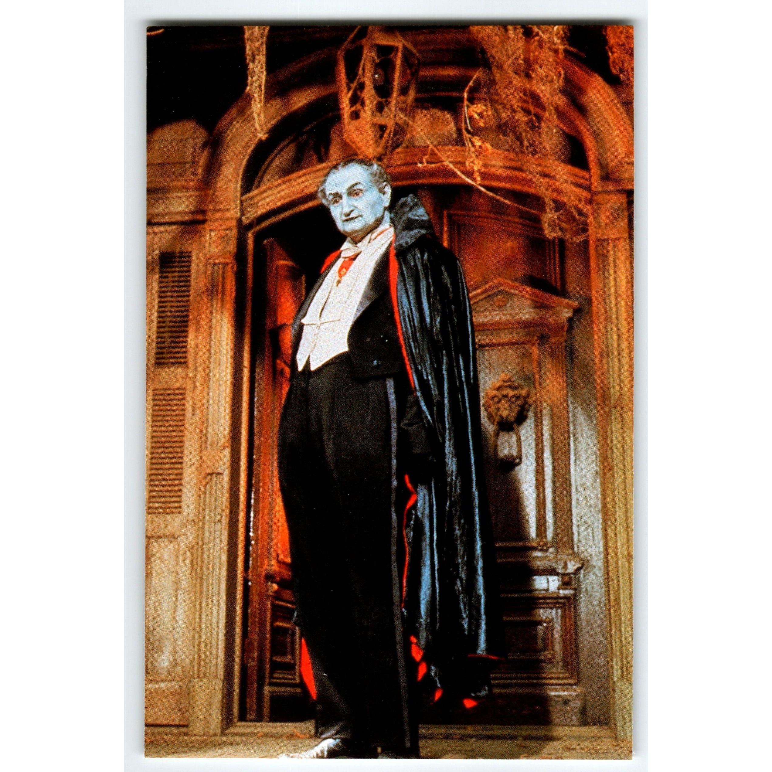 The Munsters Grandpa Al Lewis Postcard Chrome Continental Halloween ...
