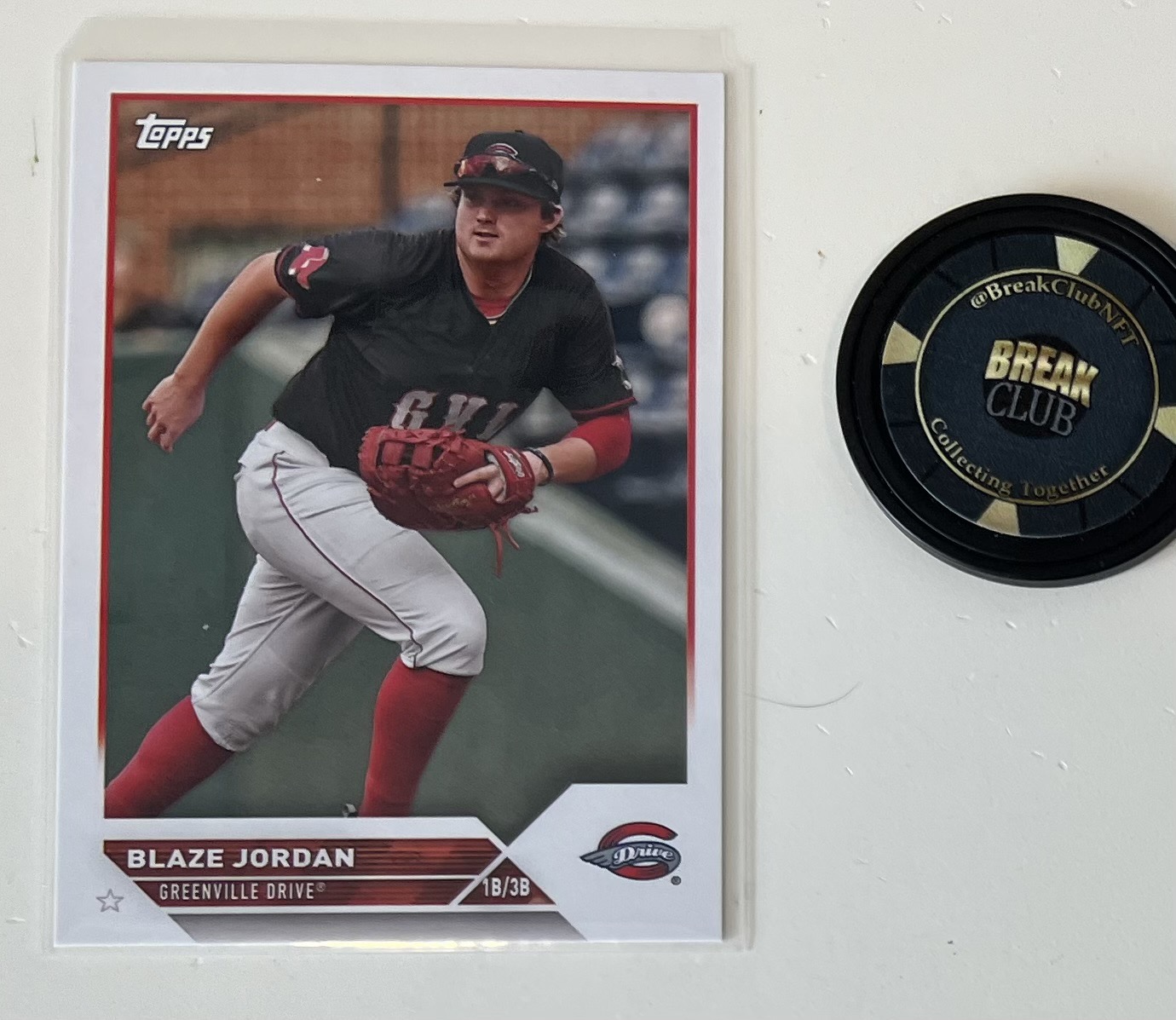 Blaze Jordan Pro Debut Boston Red Sox