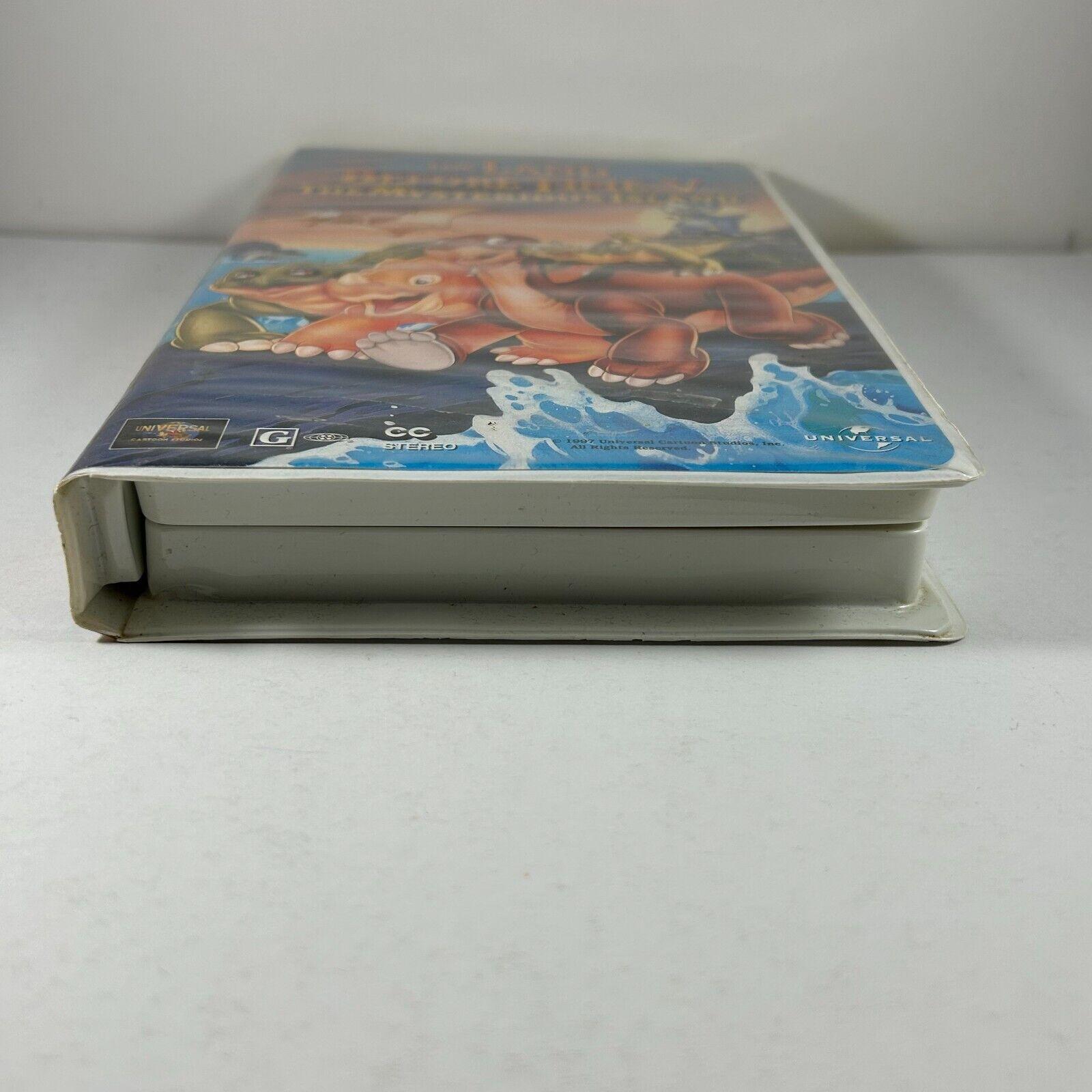 Land Before Time V VHS Clamshell The Mysterious Island Dinosaurs