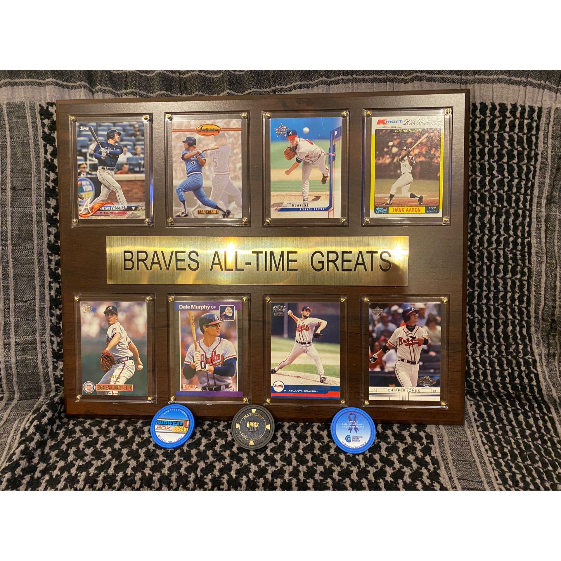 Atlanta Braves Wall Decor Plaque