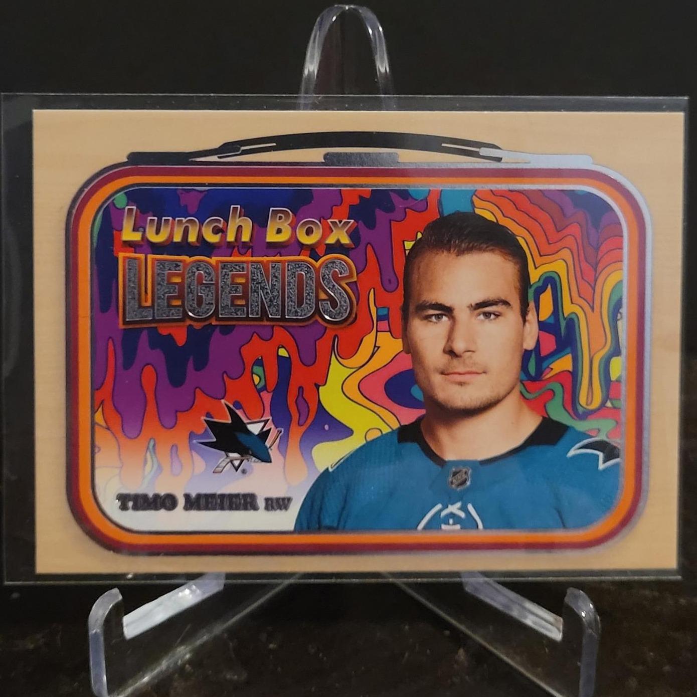 2022-23 UD Series 2 Lunch Box Legends #LB-6 Timo Meier - San Jose Sharks