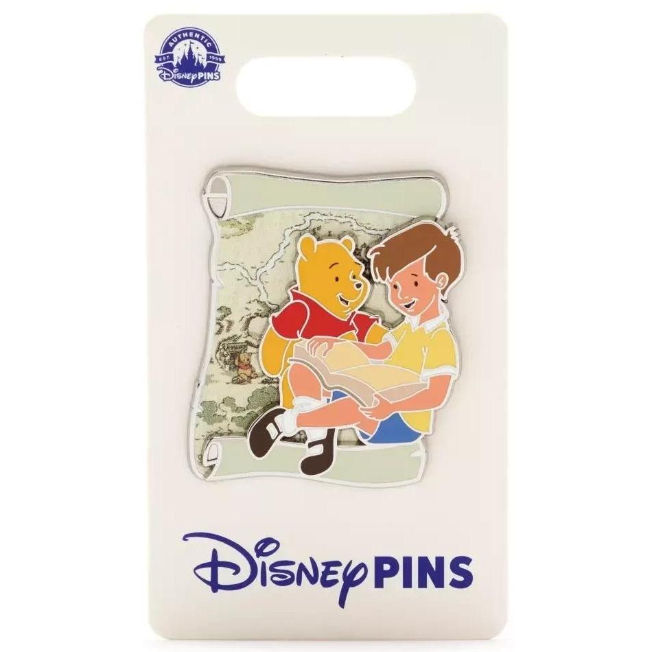 Winnie the Pooh Character Maps Christopher Robin and Winnie the Pooh