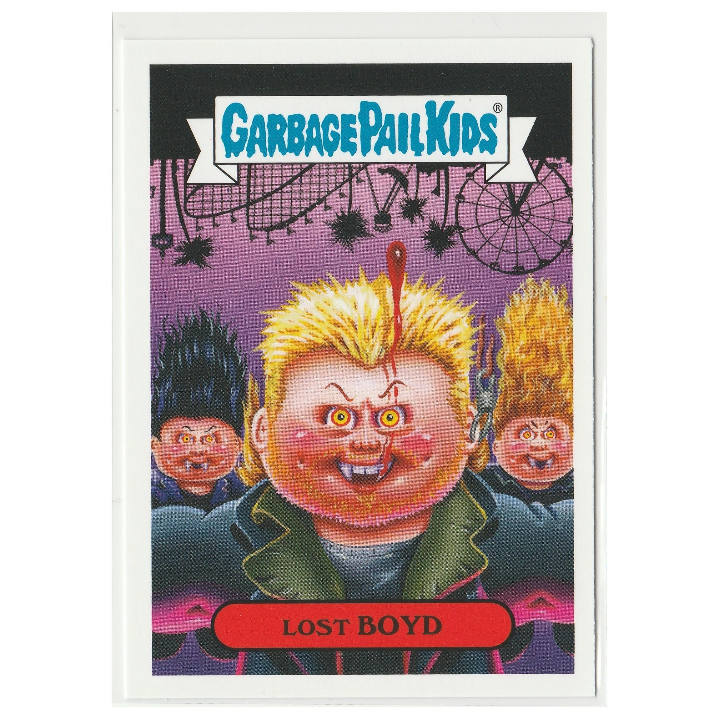 Garbage Pail Kids Lost Boyd '80s Horror Sticker 8a of 15 2019 Revenge