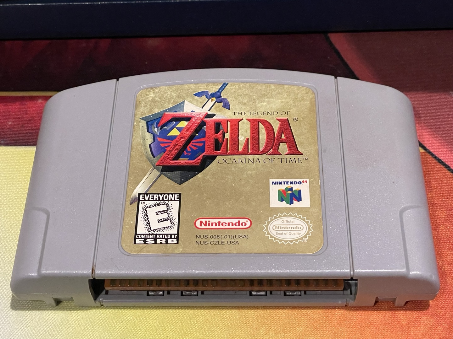 AUTHENTIC Nintendo 64 (N64) The Legend Of Zelda Ocarina Of Time Cartridge