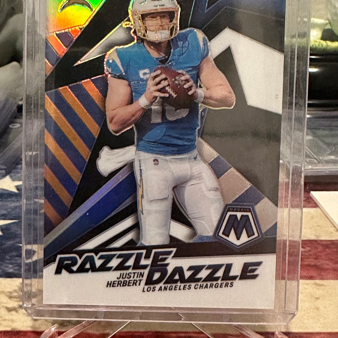 Justin Herbert Mosaic Razzle Dazzle SP