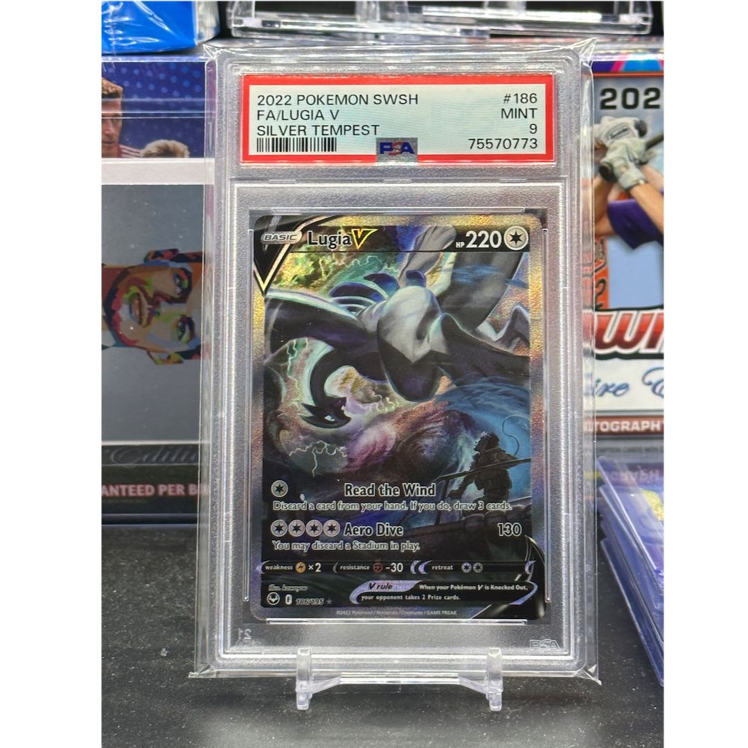 Pokemon Lugia V Alt Art PSA 9 Pokemon Lugia V Alt Art PSA 9
