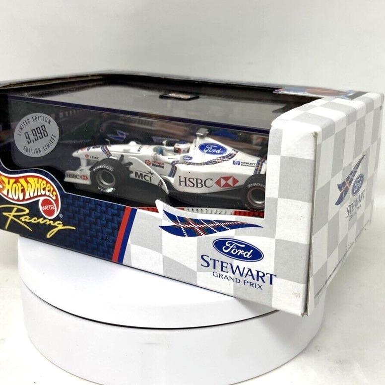 HOT WHEELS RACING STEWART GP 1998 STEWART SF2 RUBENS