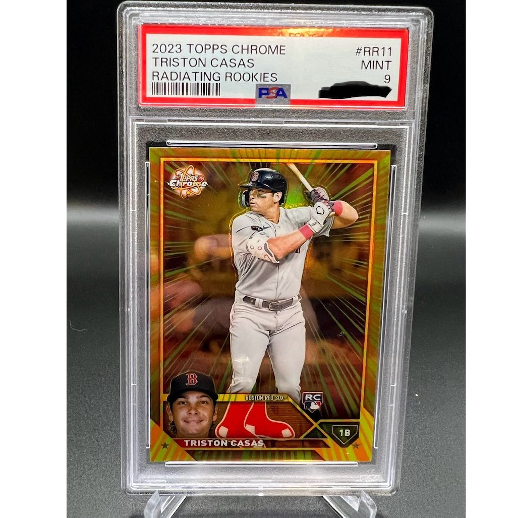 Triston Casas - Radiating Rookie - PSA 9