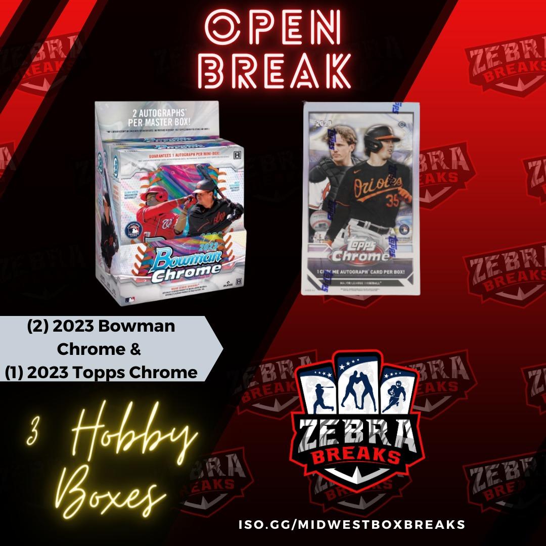 ZB 2382 (2) 23' Bowman Chrome/(1) 23' Chrome Hobby Mixer