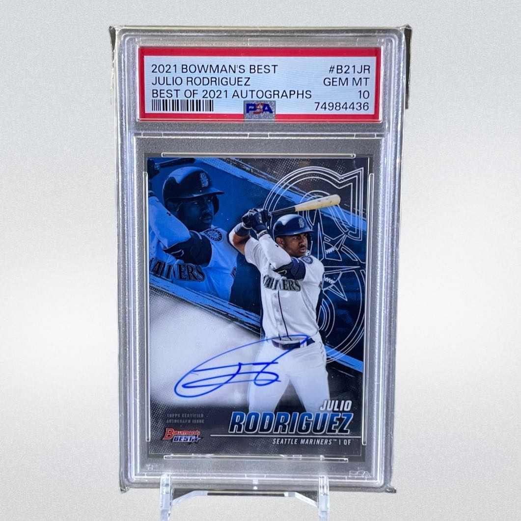 その他 bowman Julio Rodriguez psa10 chrome PSA 10 JULIO RODRIGUEZ 2019 Bowman Chrome Draft Mariners