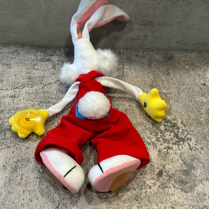 Who Framed Roger Rabbit 1987 VINTAGE Window Cling Plush