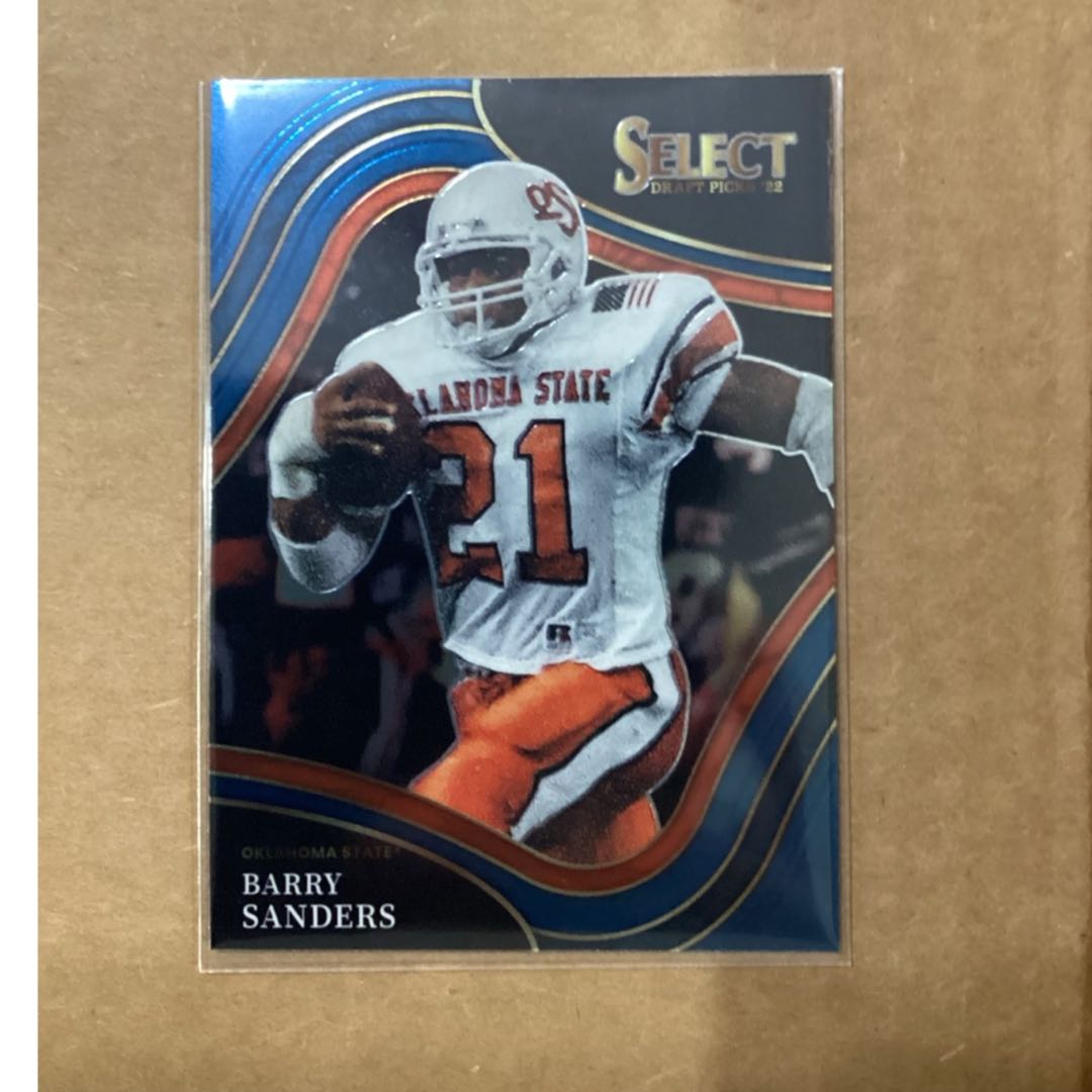 Barry Sanders 2022 Select Draft Picks Field Level No. 137 Oklahoma