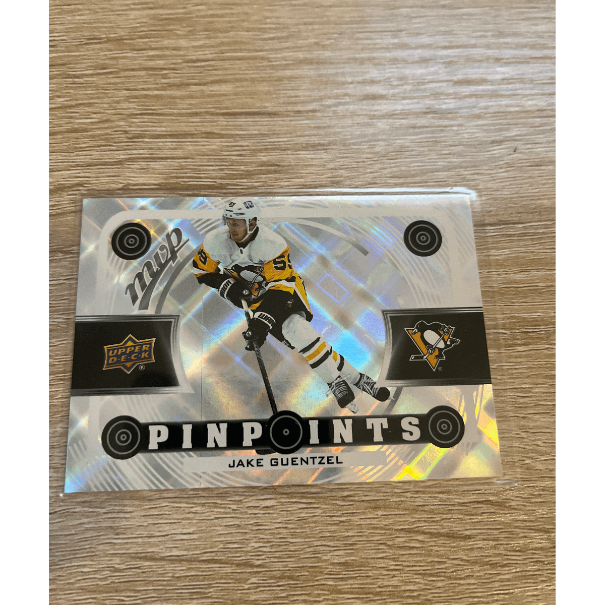 2022-2023 Upper Deck MVP Hockey Pinpoints Jake Guentzel Pittsburgh Penguins