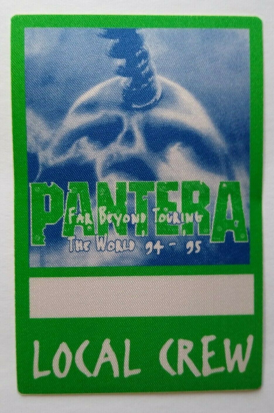 Pantera Backstage Music Pass Original Far Beyond Driven Heavy Metal ...